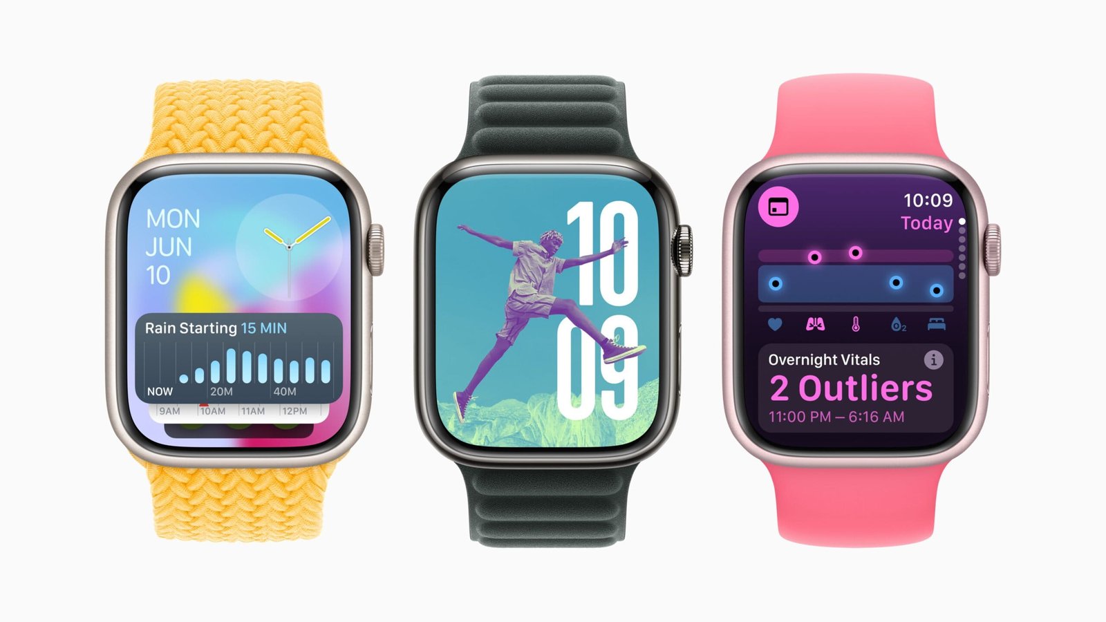 Apple watches featuring watchOS 11 revealed at Apple WWDC24