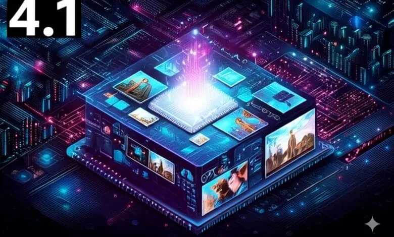 Super flagship with screens representing GPT4.1