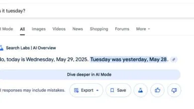 Google AI Overviews Fails to Identify Tuesday