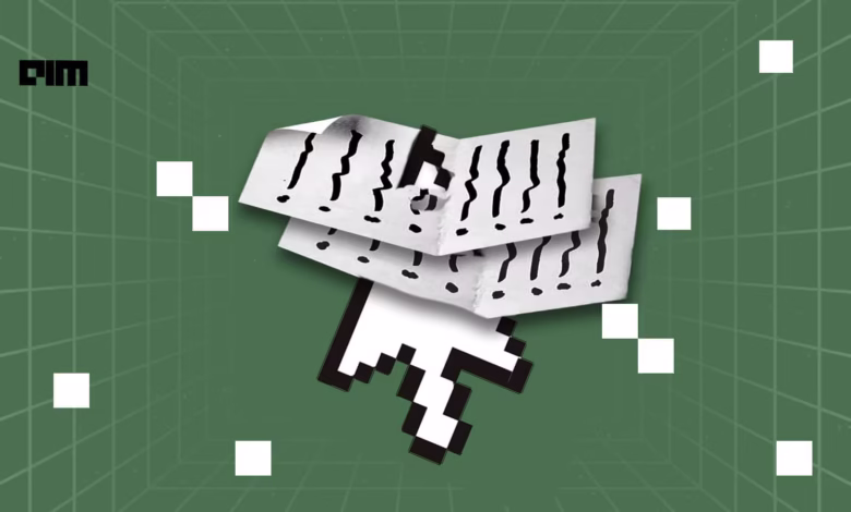 A pixelated cursor points to three papers with question marks, set against a green grid background.