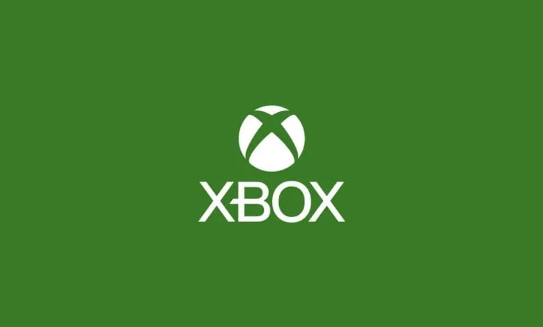 Xbox logo: white X in a circle, 'XBOX' in sans-serif font below, on a green background.