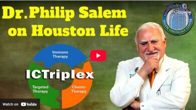 Dr. Philip Salem discusses Houston life and cancer treatments, including ICTriplex therapy.