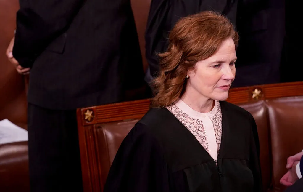 Amy Coney Barrett, Supreme Court Justice, attends a joint session of Congress.