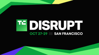 TechCrunch Disrupt San Francisco conference logo: Oct 27-29