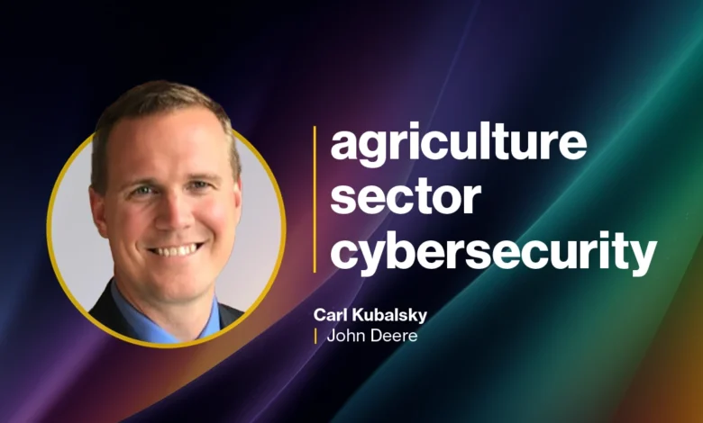 Carl Kubalsky of John Deere discusses agriculture sector cybersecurity.