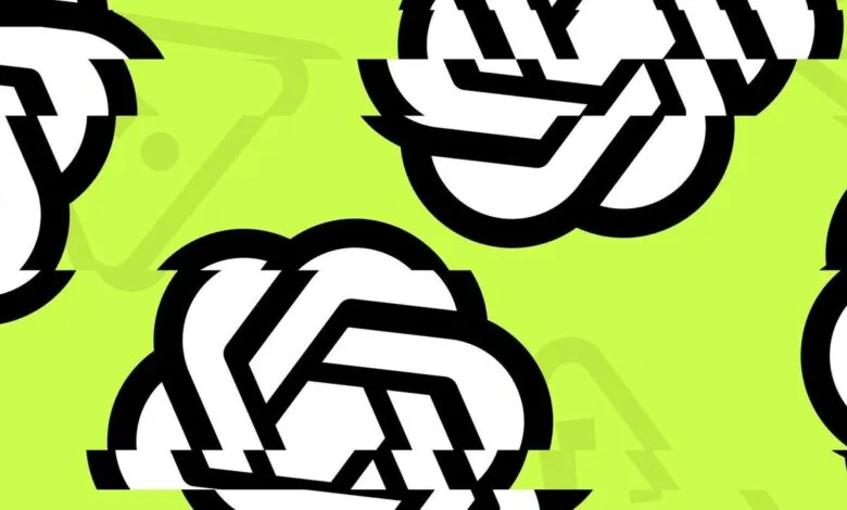 Abstract graphic design with glitch effect; black and white volleyball-like shapes on a lime green background.