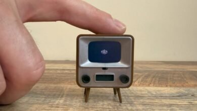 This 1-Inch '60s-Style Video Player Is Wonderfully Pointless Fun