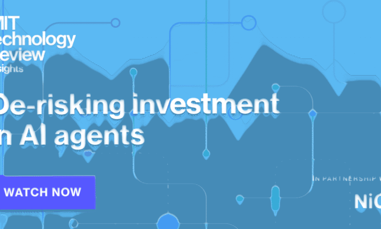 MIT Technology Review Insights webcast: De-risking Investment in AI Agents, in partnership with NICE.