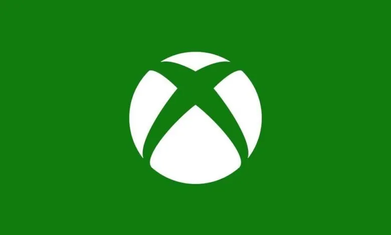 Xbox logo: white X in a circle on green background