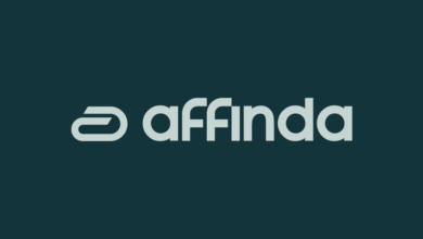 The Affinda logo featuring a stylized 'A' symbol and the company name in light gray.