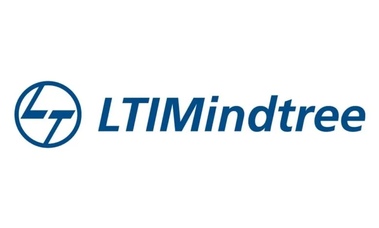 LTIMindtree logo: a blue circle with a stylized LT inside, followed by the text LTIMindtree in a bold, italicized font.