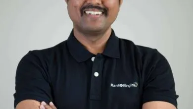 Manikandan Thangaraj, Vice President at ManageEngine, smiles warmly in a professional headshot.