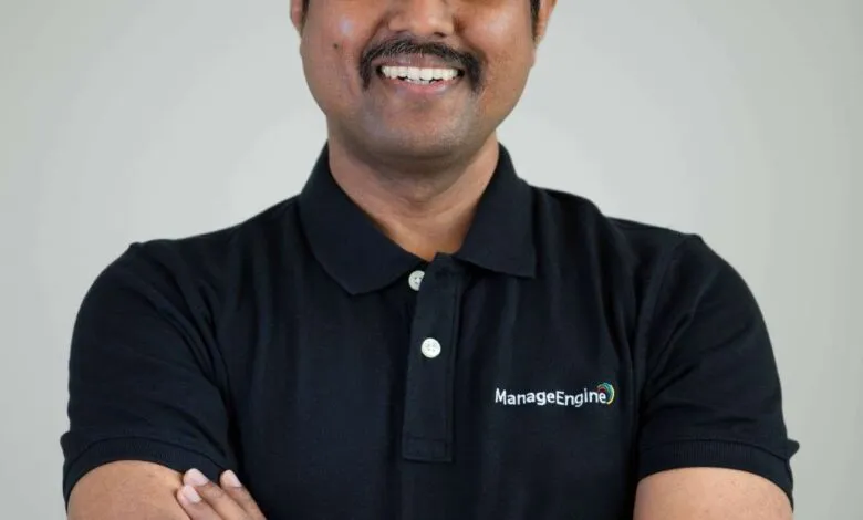 Manikandan Thangaraj, Vice President at ManageEngine, smiles warmly in a professional headshot.