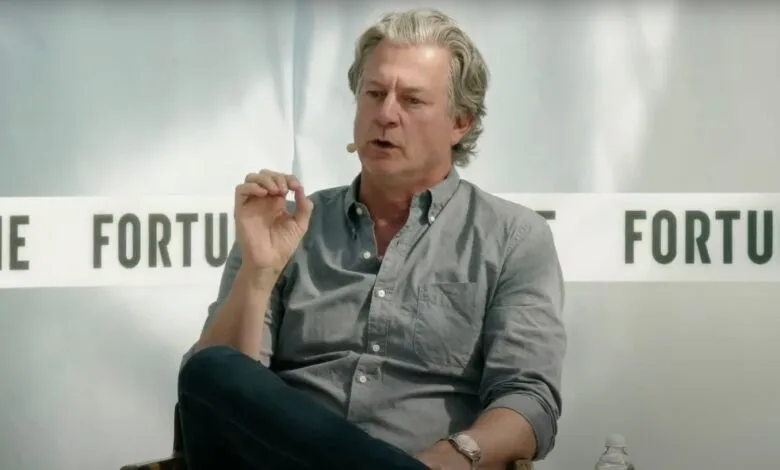 Neil Vogel, CEO of The Points Guy, speaks at a Fortune event.