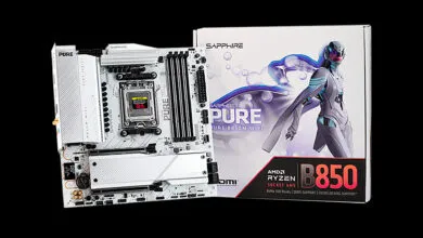 Sapphire Debuts White AMD B850 Motherboards for Budget Ryzen Builds