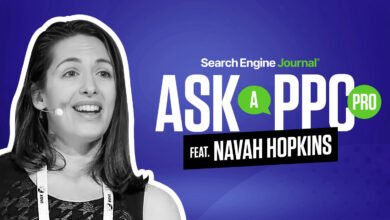 Nava Hopkins, PPC expert, speaks at Search Engine Journal event.