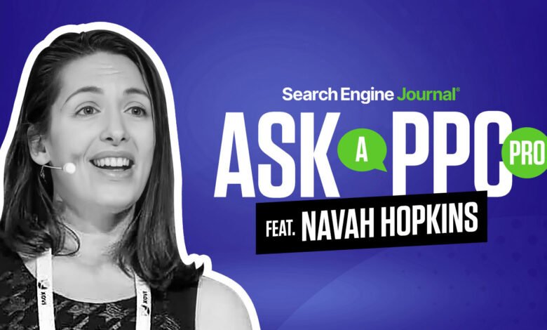 Nava Hopkins, PPC expert, speaks at Search Engine Journal event.