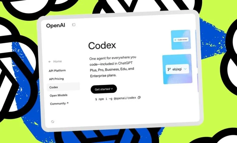 OpenAI's Codex interface shown on a tablet; a coding agent integrated into ChatGPT.