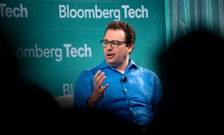 Dario Amodei, Anthropic CEO, speaks at Bloomberg Technology event.