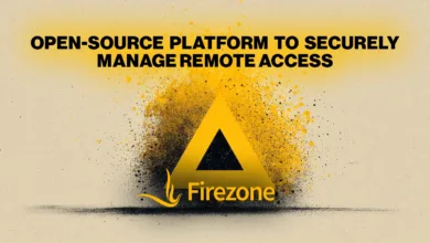 Firezone logo with text 'Open-Source Platform to Securely Manage Remote Access'