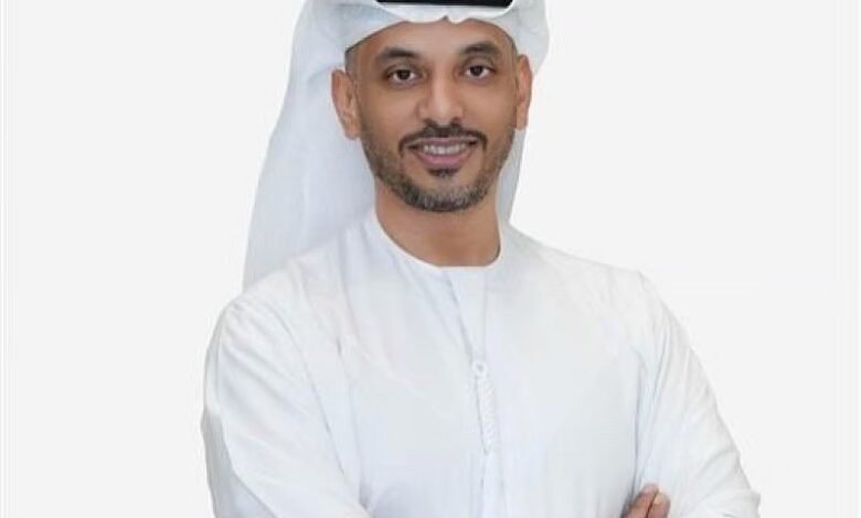 Portrait of Omar Sultan Al Olama, UAE Minister of Artificial Intelligence, Digital Economy, and Remote Work System.