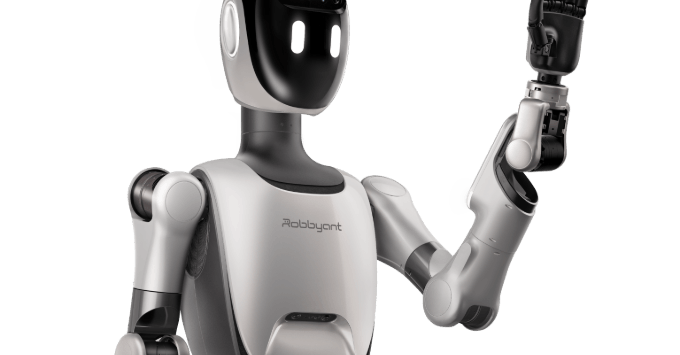 Robbyant robot showcasing its advanced dexterity and design.