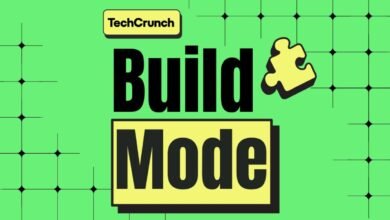 TechCrunch Build Mode logo with a puzzle piece graphic