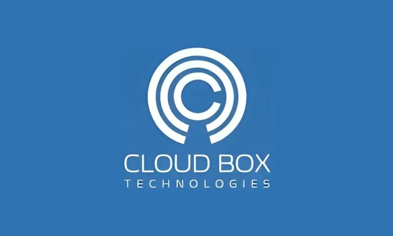 Cloud Box Technologies logo with a stylized 'C' inside concentric circles on a blue background.