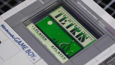 Lego Game Boy Modded to Play Real Games