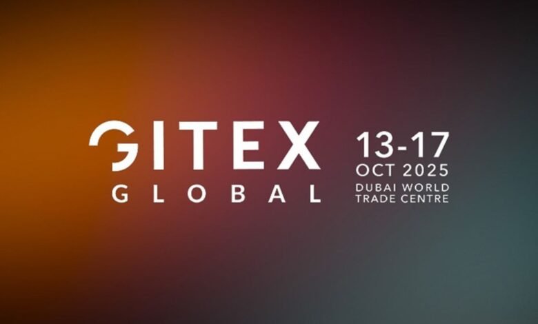 GITEX GLOBAL logo with dates and location for October 2025 in Dubai