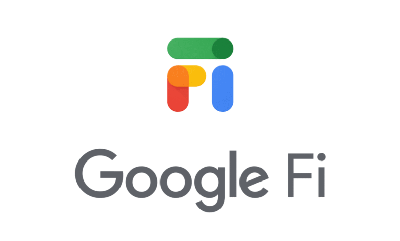 Google Fi logo with colorful 'Fi' icon and text