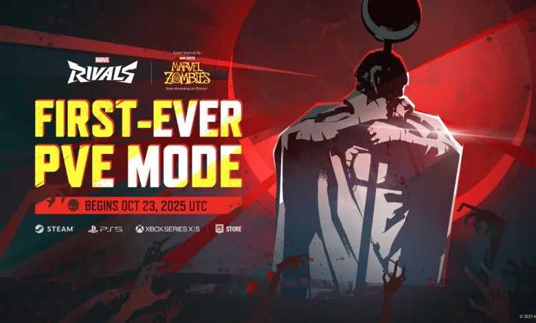 Marvel Rivals game announcement for the first-ever PVE mode inspired by Marvel Zombies.
