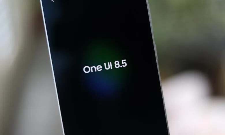 Samsung One UI 8.5 interface displayed on a smartphone screen.
