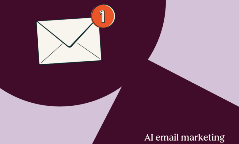 Illustration of an email icon with a notification badge showing the number 1.