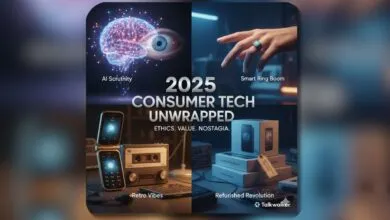 2025 Consumer Tech Unwrapped AI Scrutiny Retro Vibes and the Smart Ring Boom