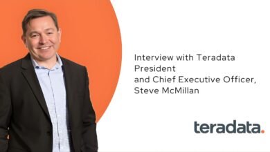 Steve McMillan, President and CEO of Teradata, smiles in a professional headshot.