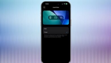 iPhone screen showing 'Liquid Glass' settings with 'Tinted' option selected.