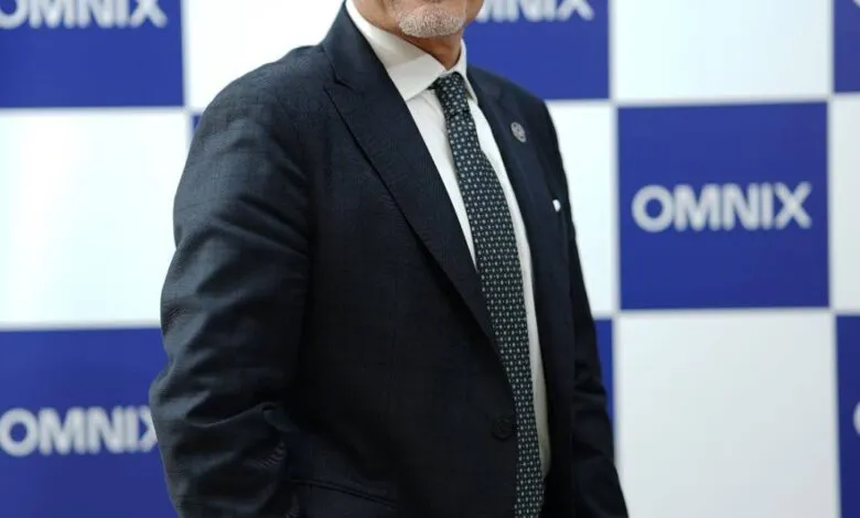 Walid Gomaa, CEO of Omnix International, poses for a portrait.