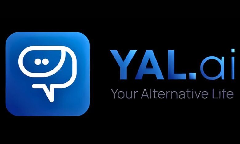 YAL.ai logo with a chat bubble icon and text 'Your Alternative Life'
