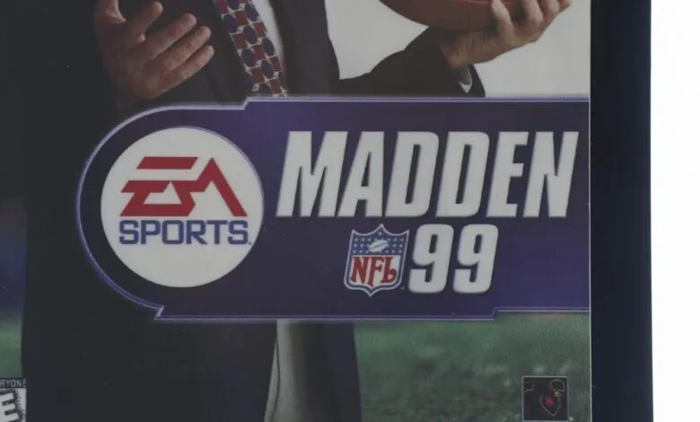 EA Sports Madden NFL 99 video game cover art.