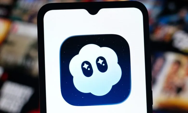 Close-up of a smartphone screen displaying the Discord app icon.