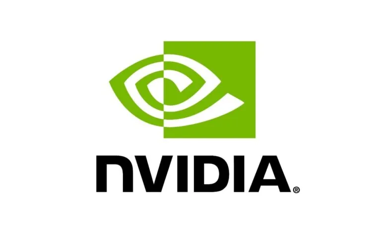 The NVIDIA logo, featuring a stylized green eye symbol and the company name in black.
