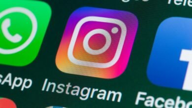 Close-up of the Instagram app icon on a smartphone screen.