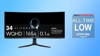 Alienware 34″ QD-OLED Gaming Monitor Hits Record Low $521 for Prime Day