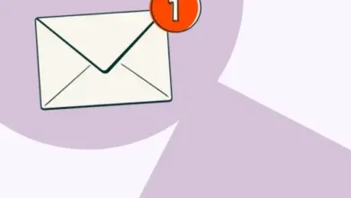 Illustration of an email icon with a notification badge showing the number one.