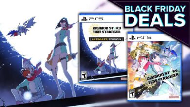 Digimon Story: Cyber Sleuth Hacker's Memory game cases for PS5 with anime characters and Digimon.