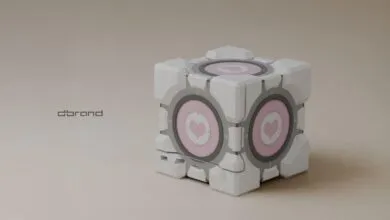 Dbrand’s Steam Deck Gets a Portal Companion Cube Skin