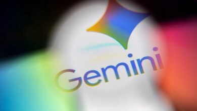 Close-up of the Gemini cryptocurrency exchange logo on a screen.