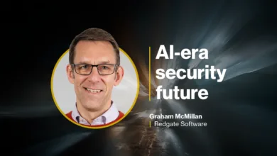 Graham McMillan of Redgate Software discusses AI-era security future.