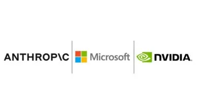 Logos of Anthropic, Microsoft, and NVIDIA displayed side-by-side.